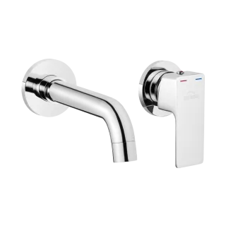 Invena Podtynkowa bateria umywalkowa Nyks chrom BP-28-U01-A