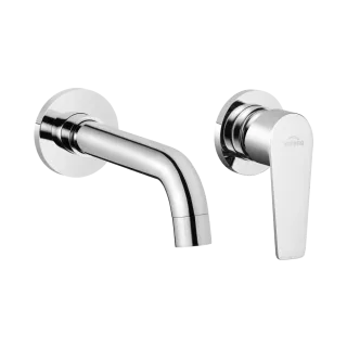 Invena Podtynkowa bateria umywalkowa Dokos chrom BP-19-U01-A