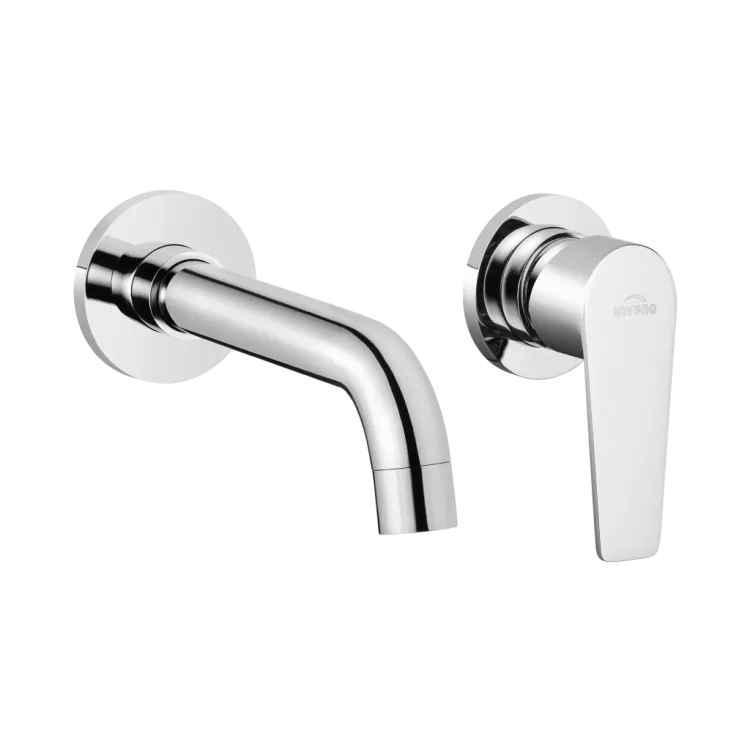 Invena Podtynkowa bateria umywalkowa Dokos chrom BP-19-U01-A Invena Podtynkowa bateria umywalkowa Dokos chrom BP-19-U01-A