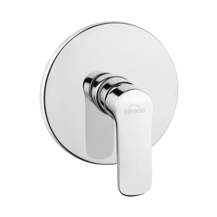 Invena Podtynkowa bateria natryskowa 1-funkcyjna Siros chrom BP-90-CO1-A