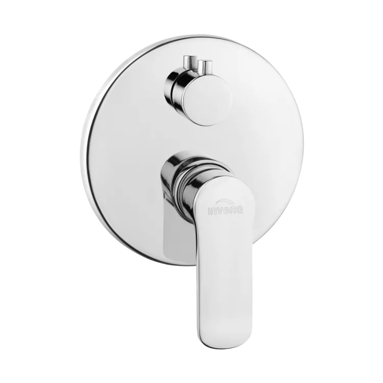Invena Podtynkowa bateria natryskowa 2-funkcyjna Siros chrom BP-90-CO2-A