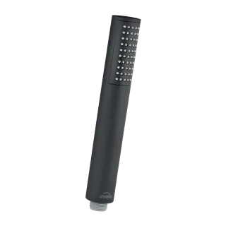 Invena Słuchawka natryskowa Siros czarna AS-80-004-M