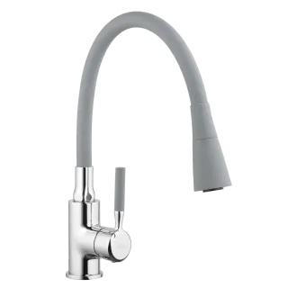 Invena Bateria zlewozmywakowa Pogo szara BZ-80-L05-L