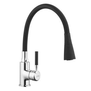 Invena Bateria zlewozmywakowa Pogo czarna BZ-80-L04-L