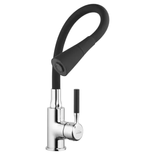Invena Bateria zlewozmywakowa Pogo czarna BZ-80-L04-L
