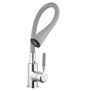 Invena Bateria zlewozmywakowa Pogo szara BZ-80-L05-L