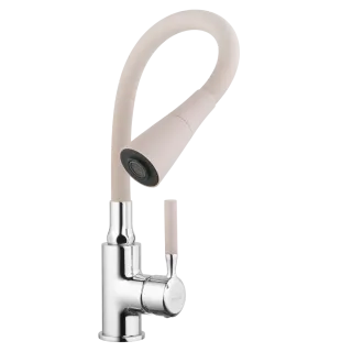 Invena Bateria zlewozmywakowa Pogo beżowa BZ-80-L03-L