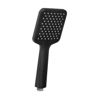 Invena Słuchawka natryskowa Sort czarna AS-91-004-S