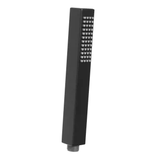 Invena Słuchawka natryskowa Svart czarna AS-92-004-S