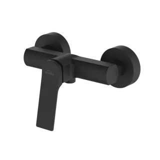 Invena Bateria natryskowa Neri czarna BN-01-004-L