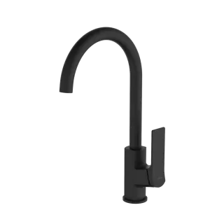 Invena Bateria zlewozmywakowa Neri czarna BZ-01-004-L