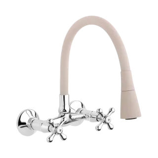 Invena Bateria zlewozmywakowa Roma beżowa BC-24-E3S-L