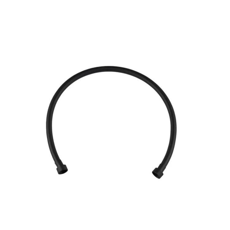 Invena Wąż przyłączeniowy 80 cm, czarny AW-44-080-Q Invena Wąż przyłączeniowy 80 cm, czarny AW-44-080-Q