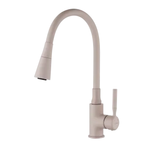 Invena Bateria zlewozmywakowa Pogo Plus beżowa BZ-80-P03-L