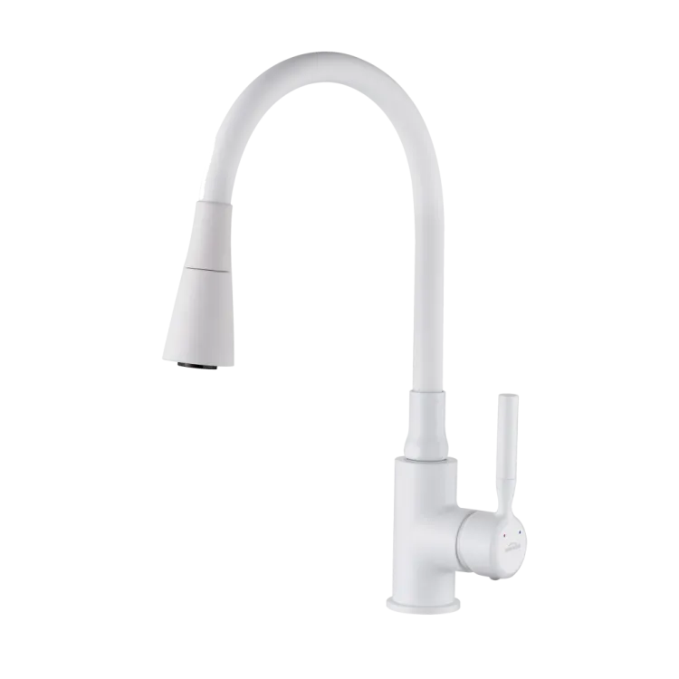 Invena Bateria zlewozmywakowa Pogo Plus biała BZ-80-P02-L