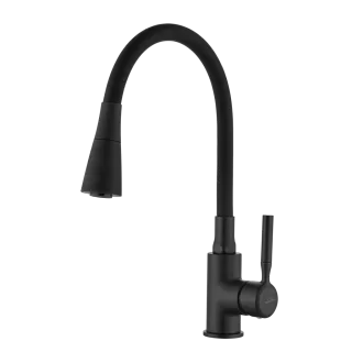 Invena Bateria zlewozmywakowa Pogo Plus czarna BZ-80-P04-L
