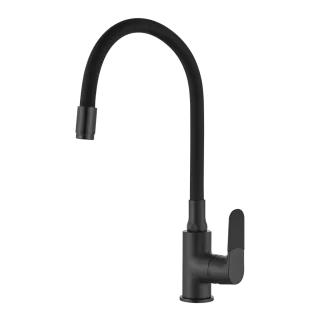 Invena Bateria zlewozmywakowa Joga plus czarna BZ-32-P04-C