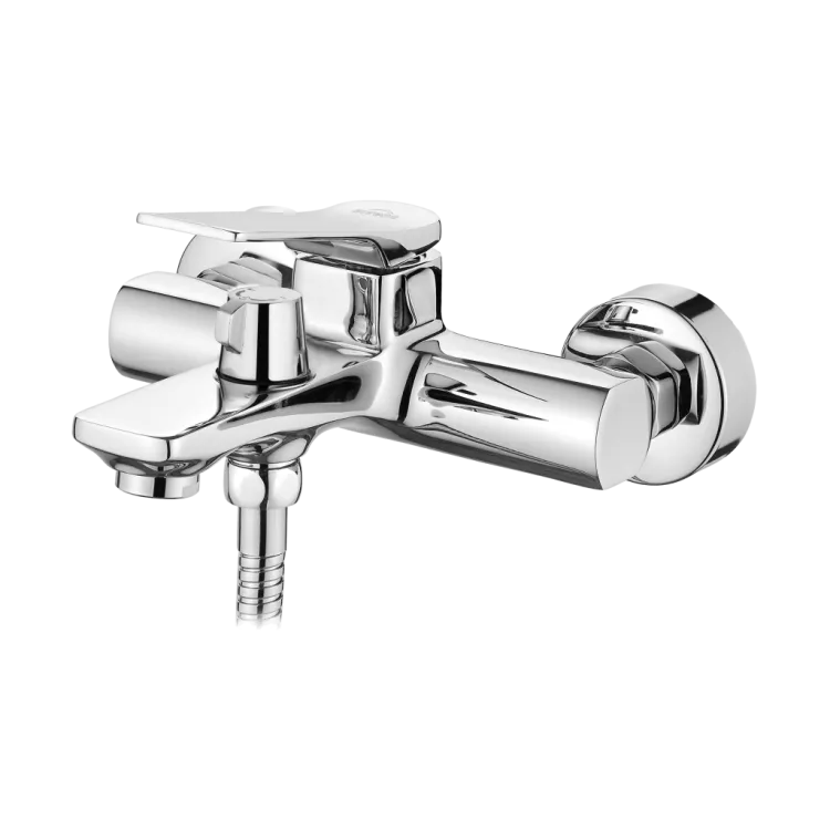 Invena Bateria wannowa Neri chrom BW-01-001-L