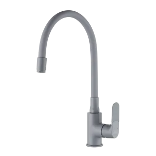 Invena Bateria zlewozmywakowa Joga plus szara BZ-32-P05-C