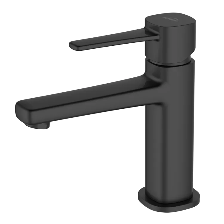 Invena Bateria umywalkowa Glamour czarna BU-02-004-V