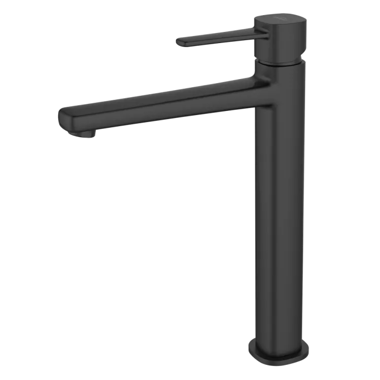 Invena Wysoka bateria umywalkowa Glamour czarna BU-02-W04-V Invena Wysoka bateria umywalkowa Glamour czarna BU-02-W04-V