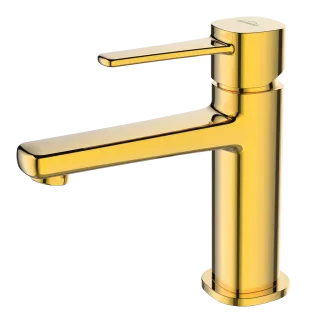 Invena Bateria umywalkowa Glamour złota BU-02-009-V