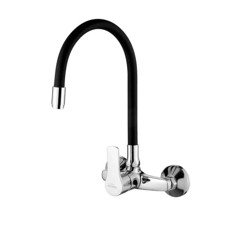 Invena Bateria zlewozmywakowa Verso czarna BC-82-E4S-L