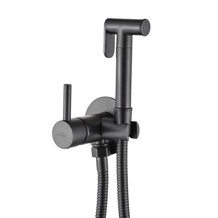 Invena Podtynkowa bateria bidetowa czarny BP-00-B04-L Invena Podtynkowa bateria bidetowa czarny BP-00-B04-L