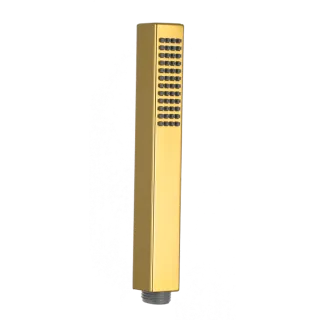 Invena Słuchawka natryskowa Glamour złota AS-05-009-S