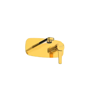 Invena Podtynkowa bateria umywalkowa Glamour złota BP-02-U09-V