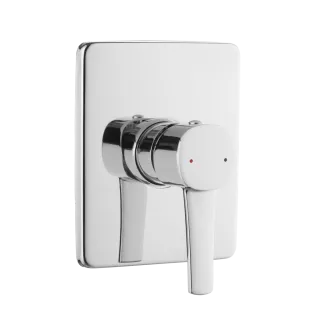 Invena Bateria podtynkowa 1-funkcyjna Glamour chrom...