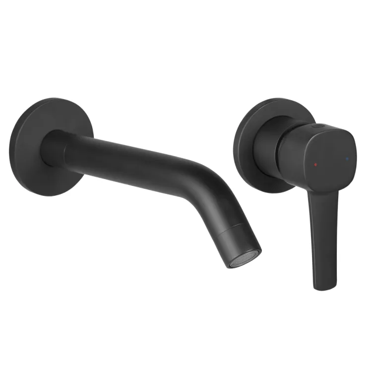 Invena Podtynkowa bateria umywalkowa Glamour czarna BP-02-U04-V Invena Podtynkowa bateria umywalkowa Glamour czarna BP-02-U04-V