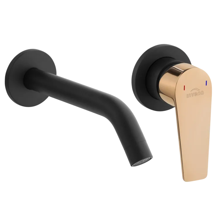 Invena Podtynkowa bateria umywalkowa Midnight BP-35-U14-V