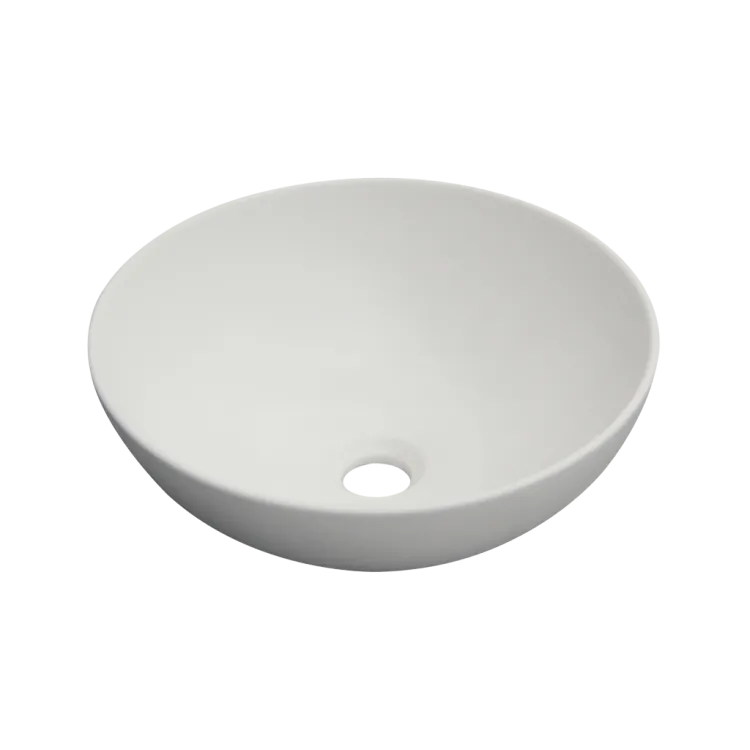 Invena Umywalka nablatowa TINOS biały mat CE-43-001-C Invena Umywalka nablatowa TINOS biały mat CE-43-001-C
