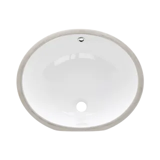 Invena Umywalka podblatowa MYKONOS biały CE-50-001-W