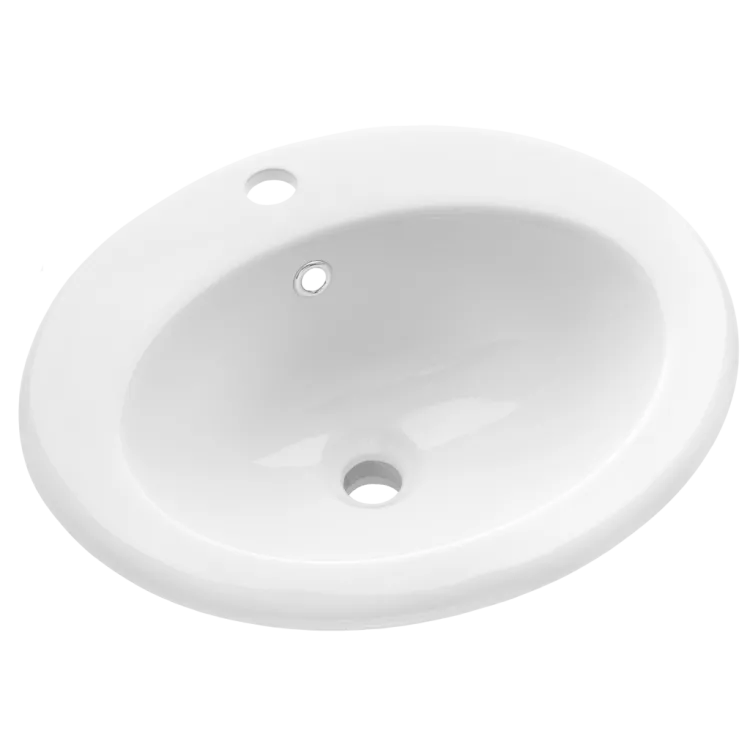 Invena Umywalka wpuszczana w blat Nikea CE-53-001-W Invena Umywalka wpuszczana w blat Nikea CE-53-001-W
