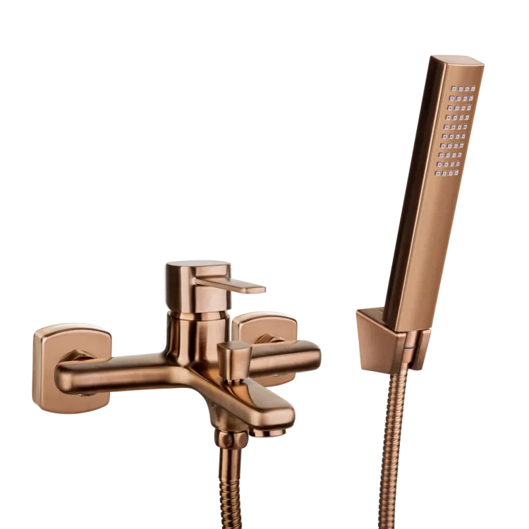 Invena Bateria wannowa Glamour miedź BW-02-014-V
