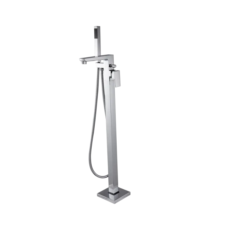 Invena Wolnostojąca bateria wannowa PAROS chrom BW-09-W01-A