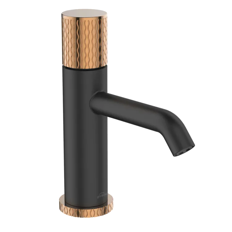 Invena Bateria umywalkowa Moonlight czarny/rose gold BU-77-014-V Invena Bateria umywalkowa Moonlight czarny/rose gold BU-77-014-V