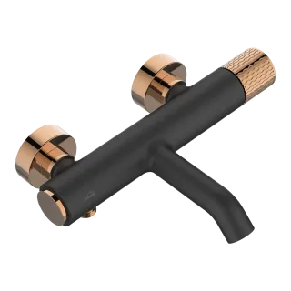 Invena Bateria wannowa Moonlight czarny/rose gold BW-77-014-V