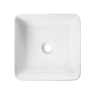 Invena Umywalka nablatowa AKTE biały CE-54-K01-C