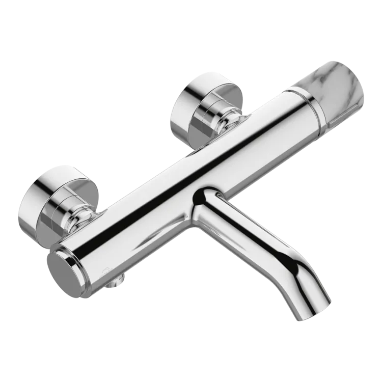 Invena Bateria wannowa Gabro Plus chrom BW-3P-001-V