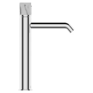 Invena Bateria umywalkowa wysoka Gabro Plus chrom BU-3P-W01-V