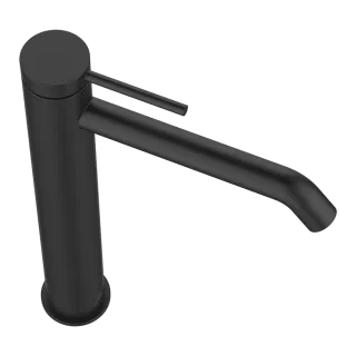 Invena Bateria umywalkowa wysoka Kalitea czarny BU-72-W04-V
