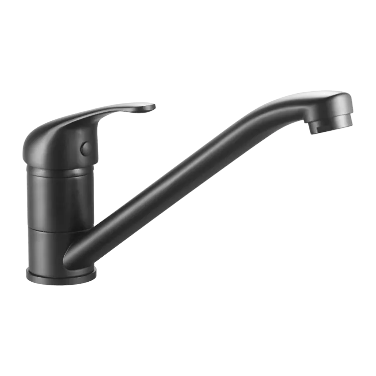 Invena Bateria zlewozmywakowa niska MITRIS czarny BZ-79-004-A