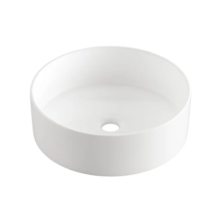 Invena Umywalka nablatowa LIMNOS biały CE-59-001-W