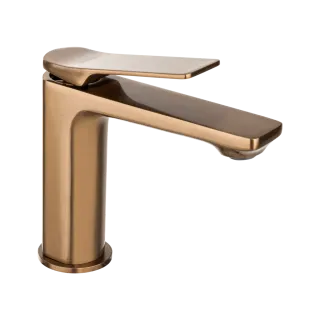 Invena Bateria umywalkowa Neri Plus miedź BU-P1-014-L