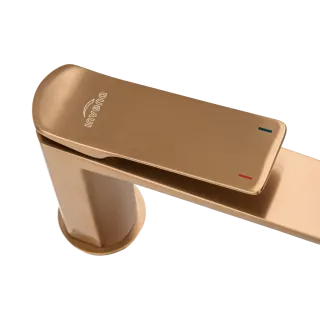 Invena Bateria umywalkowa Neri Plus miedź BU-P1-014-L