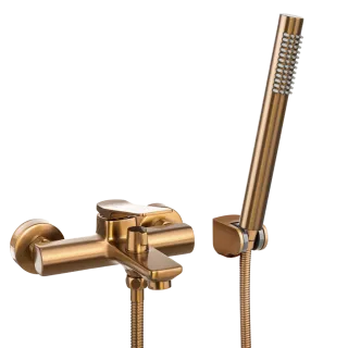 Invena Bateria wannowa z zestawem natryskowym w komplecie...