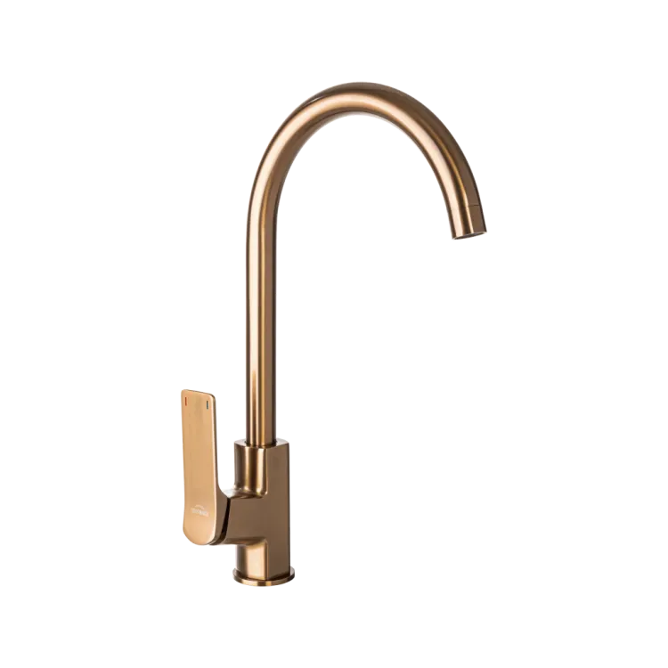 Invena Bateria zlewozmywakowa Neri Plus miedź BZ-P1-014-L Invena Bateria zlewozmywakowa Neri Plus miedź BZ-P1-014-L
